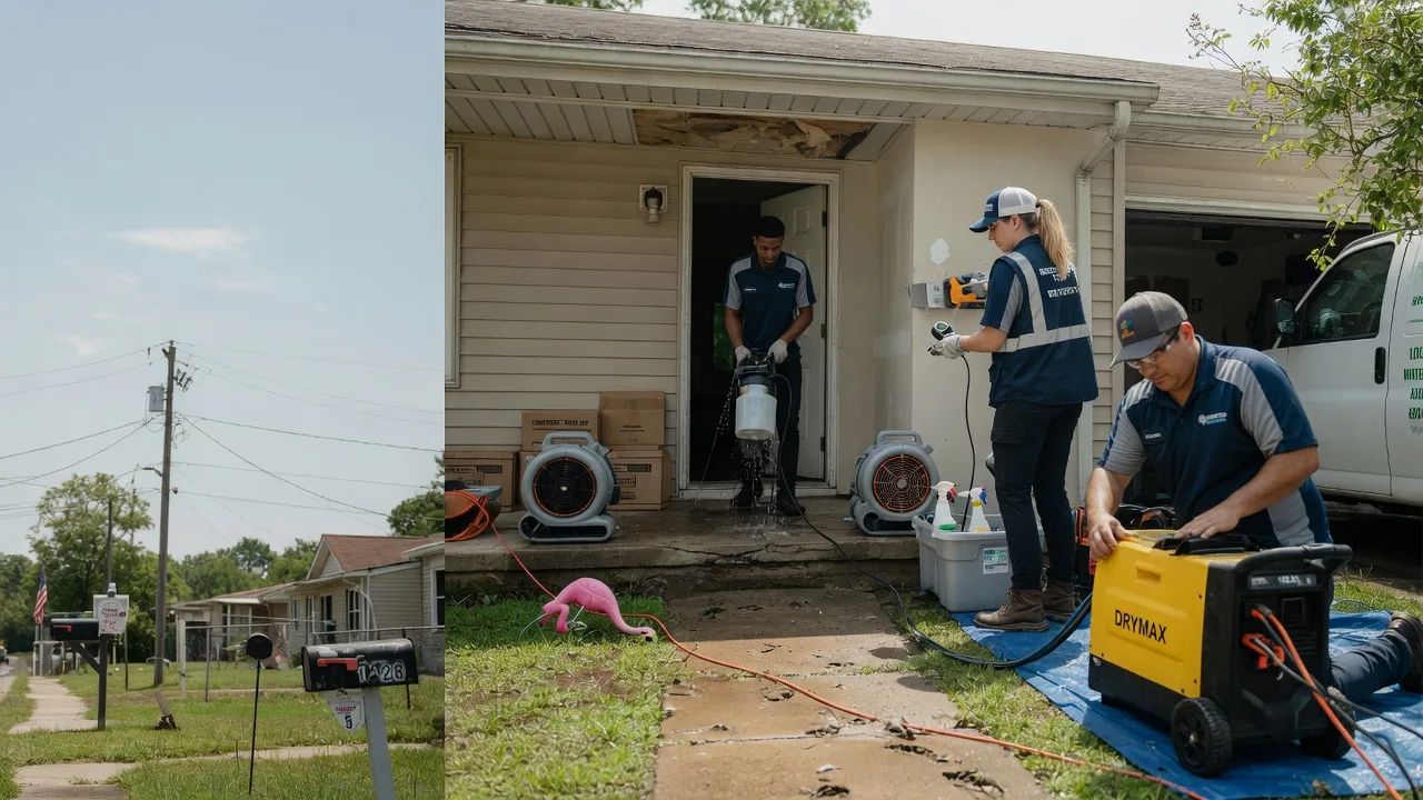Storm Damage Water Removal in Rosebud, SD near me